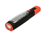 LED світильник акумуляторний з ліхтариком YATO YT-08507, 3.7В, 2 Аг, режими 30+7 фото
