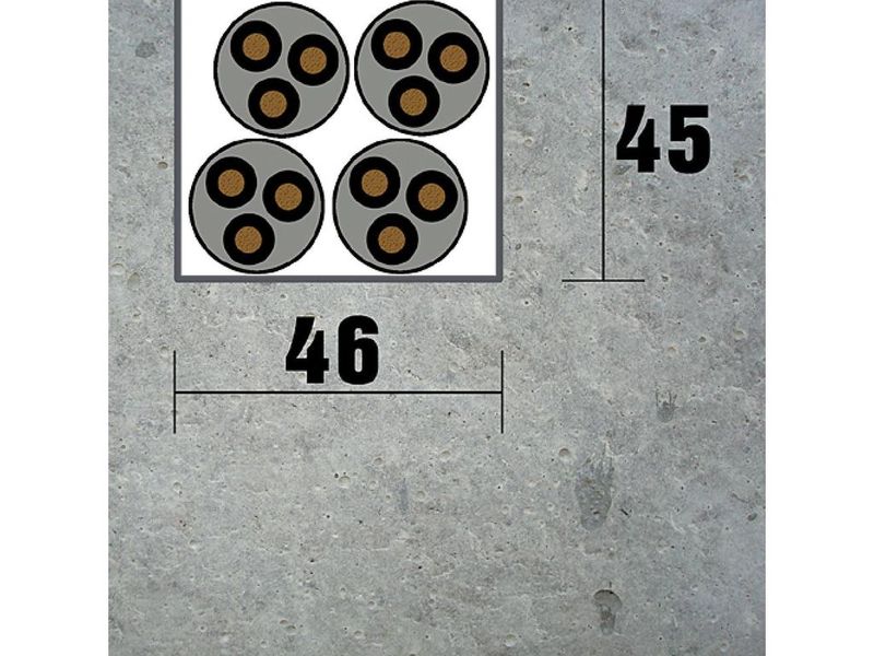 Штроборіз професійний в комплекті з дисками 150 мм (2 шт) EIBENSTOCK EMF 150.1, 2300 Вт, глибина до 45 мм фото