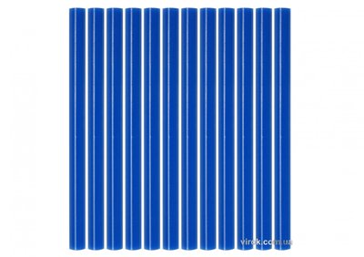 Стрижні клейові сині YATO, 7.2х100 мм, 12 шт. фото