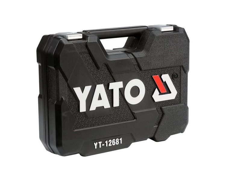 Набір інструментів YATO YT-12681, 1/2"-1/4", М4-32 мм, 94 од. фото
