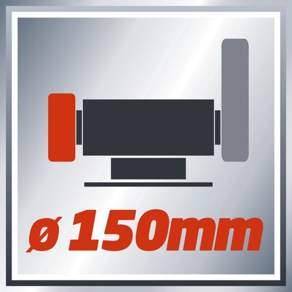 Верстат точильний комбінований EINHELL TH-US 240, 240 Вт, диск 150 мм, стрічка 50х686 мм фото