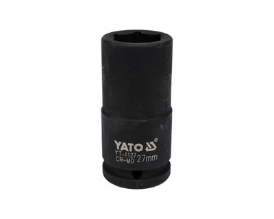 Ударная головка удлиненная М27 YATO YT-1127, 3/4", 90 мм, CrMo фото
