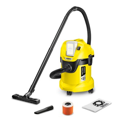 Karcher WD 3 Battery Power 36В (1.629-910.0), 17 л, сухая/влажная (корпус) фото