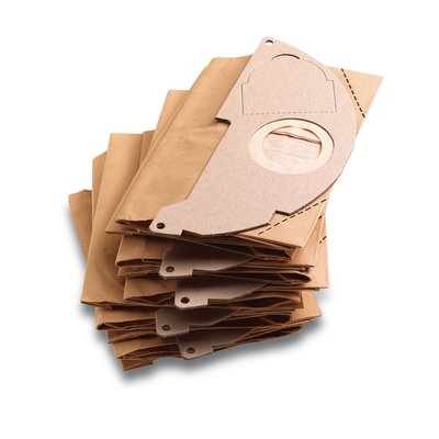 Мешок бумажный для пылесоса Karcher WD 2 (6.904-322.0), 5 шт фото