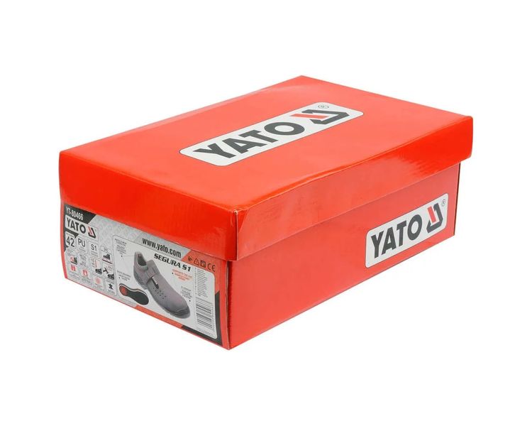 Сандалі робочі замшеві 46 розмір YATO YT-80470, захист S1 фото