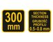 Щипцы для соединения гипсокартонных профилей VOREL 04301, до 0.8 мм, 300 мм фото 5