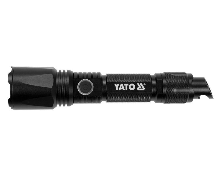 LED фонарь аккумуляторный водонепроницаемый YATO YT-08559, 3.7В, 2.2Ач, 900 лм фото