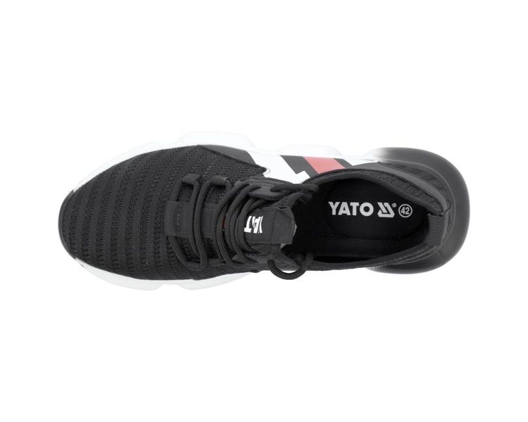 Кросівки робочі з металевим носком розмір 43 YATO YT-80645, захист SBP, підошва SRA фото