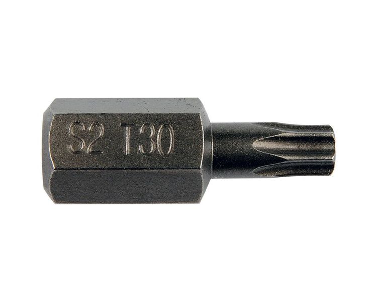 Насадка отверточная (бита) TORX T30 YATO YT-04051, 10х30 мм, сталь S2 фото