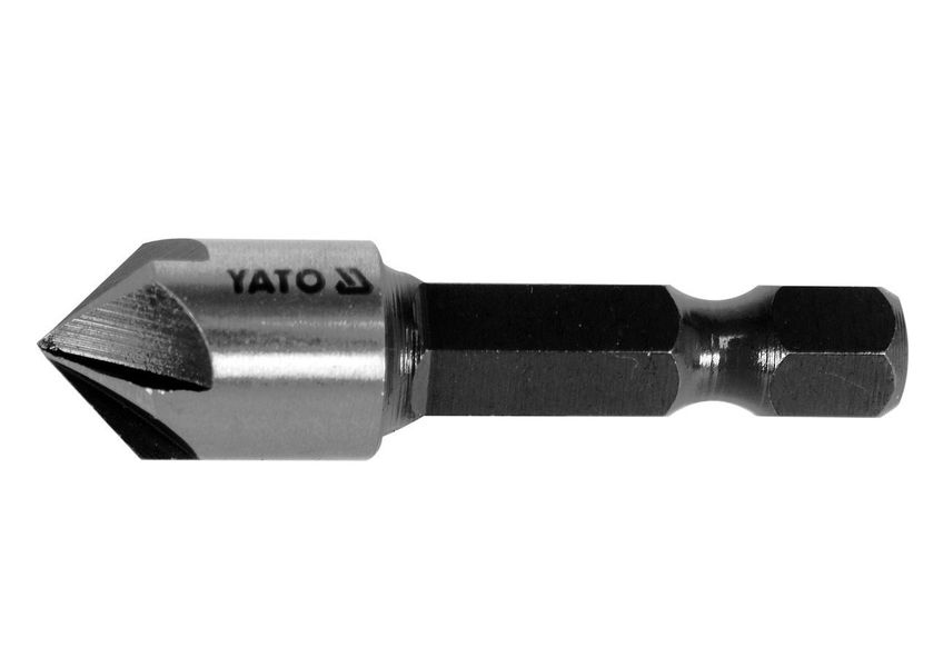 Зенковка по металлу 90º YATO YT-44723, 10.4х40 мм, HEX 1/4″ фото