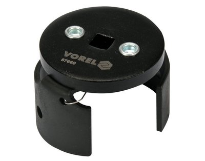 Ключ для масляного фільтру універсальний VOREL 3/8", 64-80 мм фото