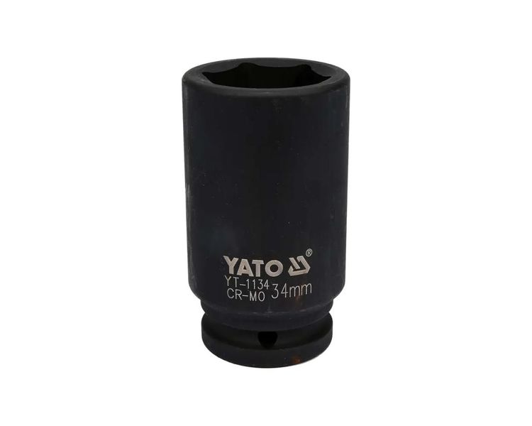 Ударная головка удлиненная М34 YATO YT-1134, 3/4", 90 мм, CrMo фото