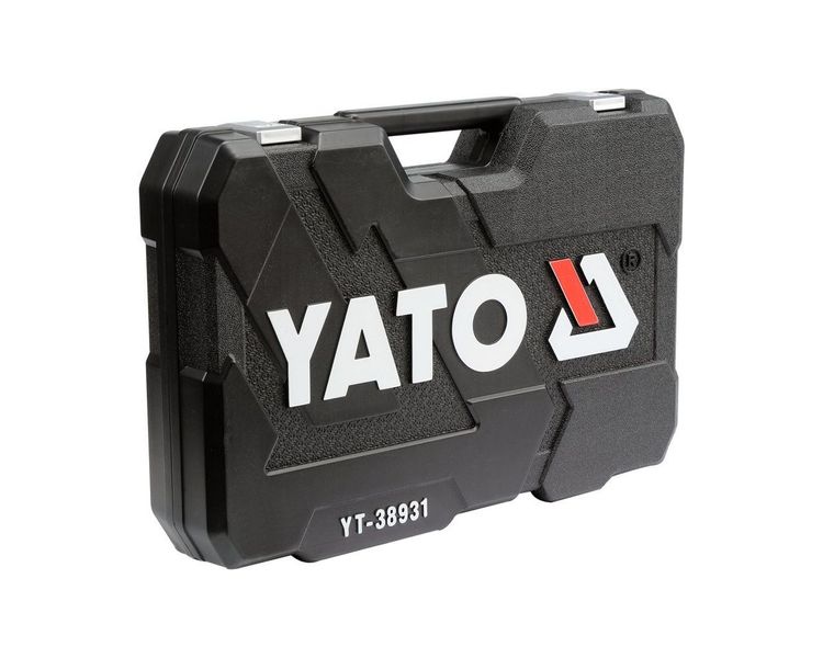 Набір інструментів YATO YT-38931, 1/2"-3/8"-1/4", М4-32 мм, 173 од фото