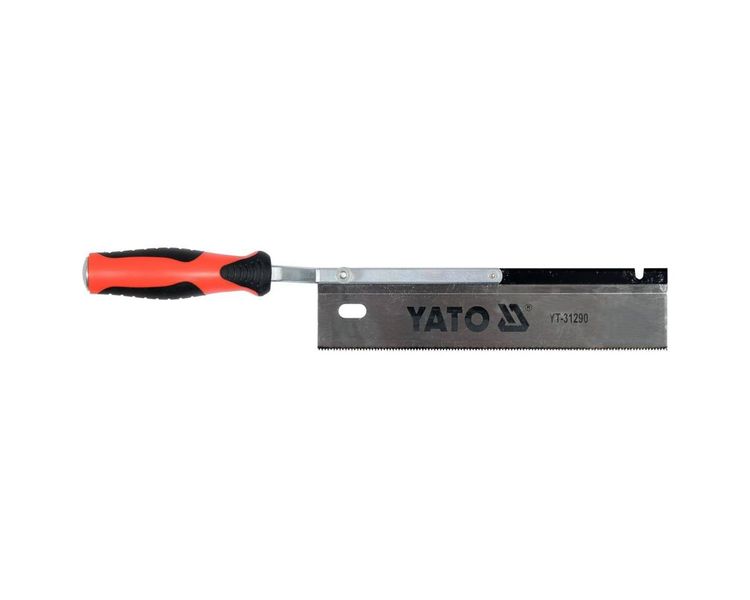 Ножовка с переставной рукояткой YATO YT-31290, лезвие 250 мм, 12 TPI фото