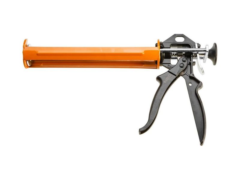 Пистолет для герметика усиленный NEO TOOLS 61-004, 240 мм, металл 1.7 мм фото