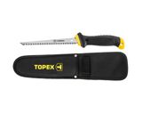 Ножівка по гіпсокартону в чохлі TOPEX 10A717P, 150 мм, 8TPI фото