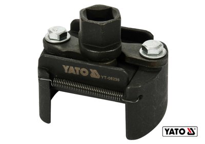 Ключ для масляного фільтру розвідний YATO 1/2", 60-80 мм фото