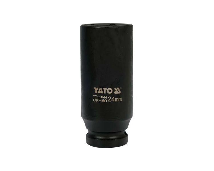Головка ударна подовжена М24 YATO YT-1044, 1/2", 78 мм, CrMo фото