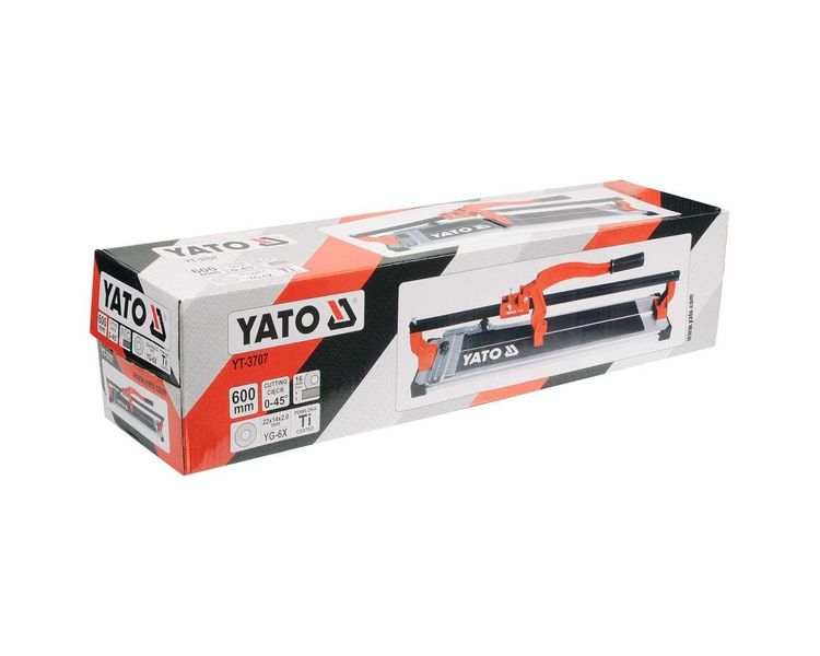Плиткоріз ручний 600 мм YATO YT-3707, до 16 мм фото