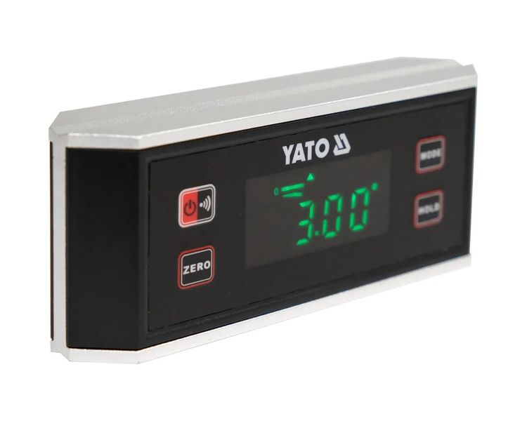 Уровень мини электронный магнитный 15 см YATO YT-30395, без капсул фото