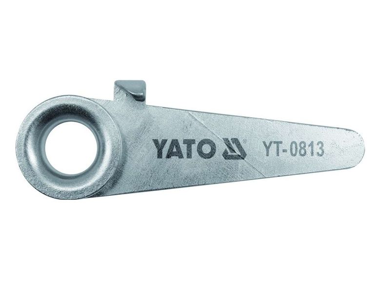 Устройство для сгибания тормозных трубок YATO, 125х25 мм, до 6 мм фото