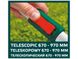 Веткорез с телескопическими ручками Verto 15G258, до 45 мм, 670-970 мм фото 8