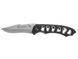 Нож туристический складной TOPEX 98Z107, лезвие 8 см, корпус алюминий, чехол фото 1