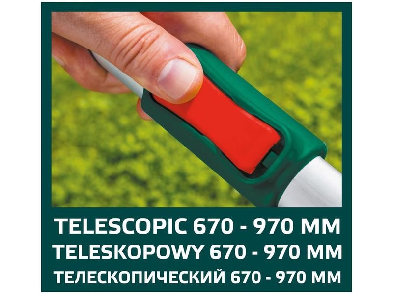 Веткорез с телескопическими ручками Verto 15G258, до 45 мм, 670-970 мм фото