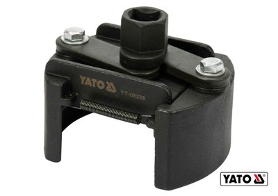 Ключ для масляного фільтру розвідний YATO 1/2", 80-105 мм фото