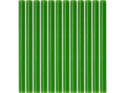 Стрижні клейові зелені 7.2х100 мм YATO YT-82444, 12 шт. фото