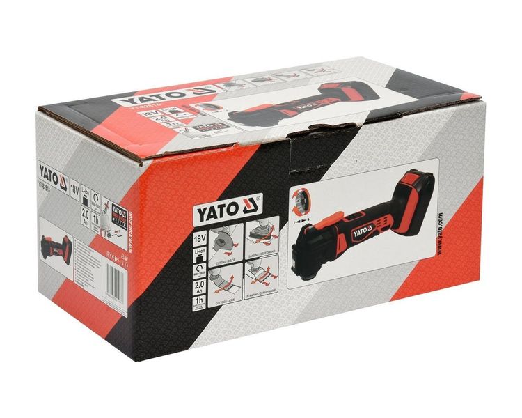 Реноватор акумуляторний YATO YT-82818, 18 В, 2Аг, 18000 об/хв фото