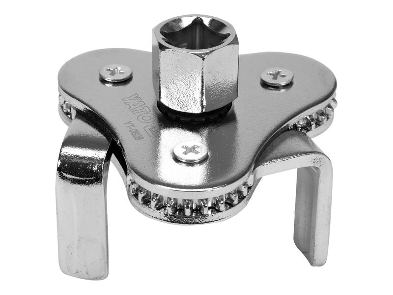 Ключ до масляного фільтру "краб" YATO YT-0826, 3/8"-1/2", 63-120 мм фото