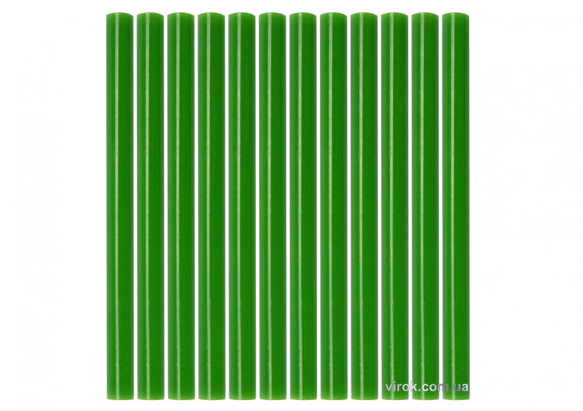 Стержни клеевые зеленые YATO, 7.2х100 мм, 12 шт. фото