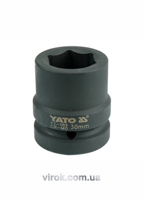 Головка ударная шестигранная YATO 1" М30, 60 мм фото
