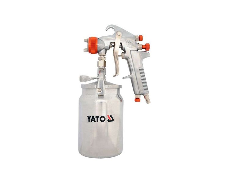 Пульверізатор пневматичний HVLP YATO YT-2346, 1.8 мм, нижній бак 1 л фото