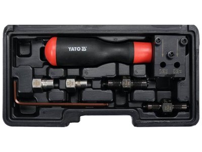 Пресс для вальцовки тормозных трубок ручной YATO YT-06086, 4.75-6.35 мм фото