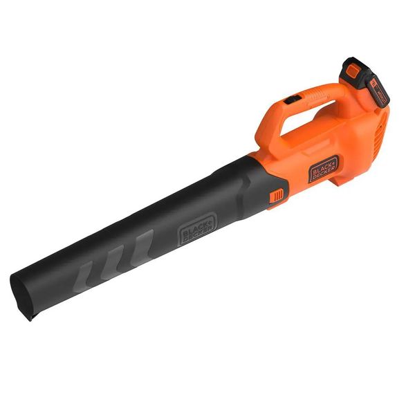 Black+Decker BCBL200L повітродув садовий акумуляторний, 18В, 2 Аг, 144 км/год, 9.6 м3/хв фото