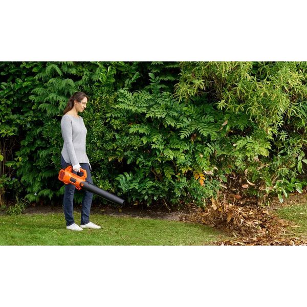 Black+Decker BCBL200L повітродув садовий акумуляторний, 18В, 2 Аг, 144 км/год, 9.6 м3/хв фото