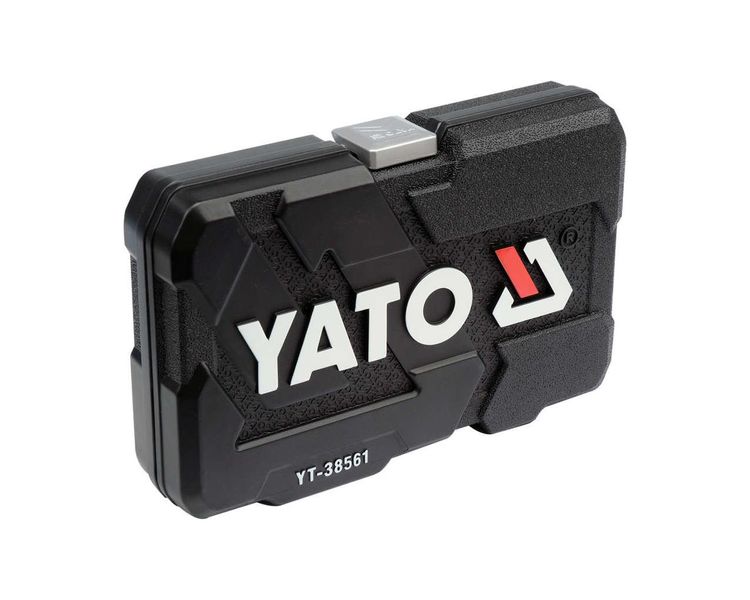 Набор головок торцевых YATO YT-38561, 3/8", М6-22 мм, 22 ед фото