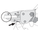 Ножницы многофункциональные YATO YT-18963, сталь SK5, сталь Cr12Mo, 250 мм, 4 запасных лезвия фото 4