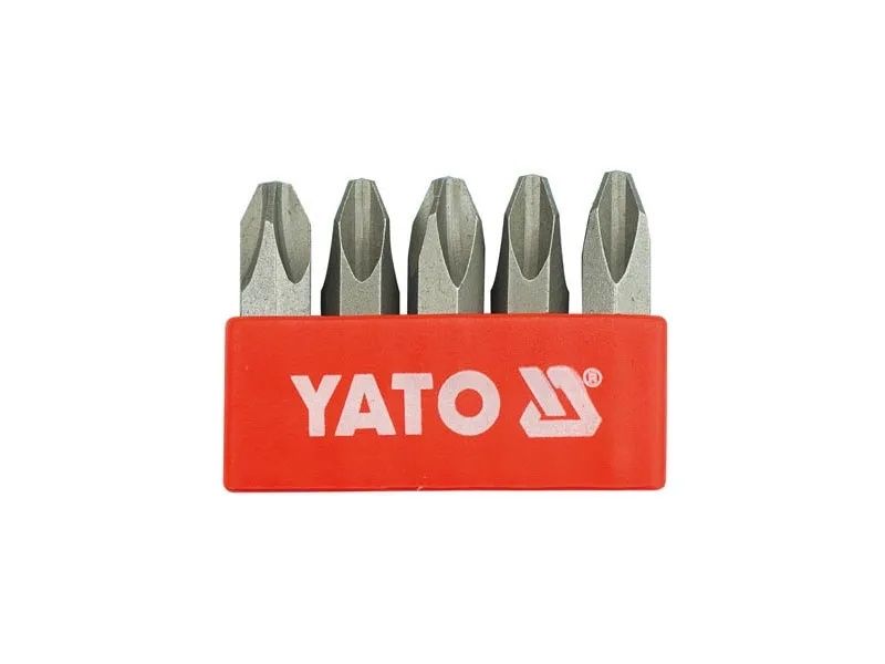 Набор бит 5/16" для ударной отвертки YATO YT-2811, PH3, 8х36 мм, 5 шт фото