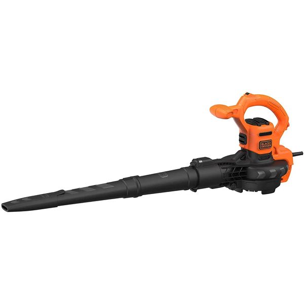 Black+Decker BEBLV290 воздуходув-пылесос сетевой с измельчителем, 2.9 кВт, 390 км/ч фото