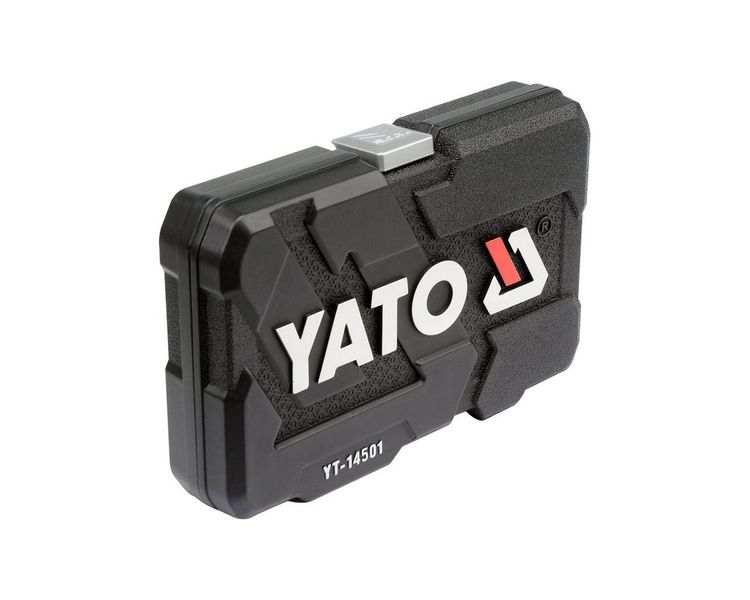 Набор инструментов YATO YT-14501, 1/4", М4-13 мм, 56 ед. фото