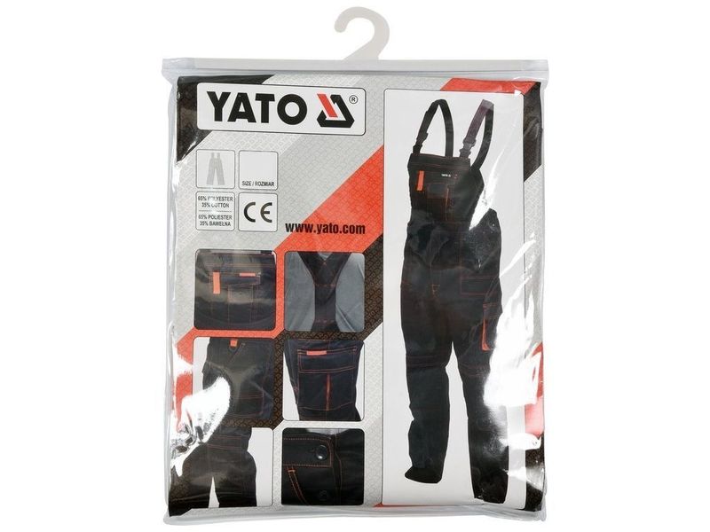 Комбинезон рабочий полуоткрытый YATO YT-80407, размер S фото