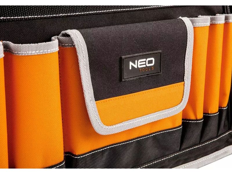 NEO TOOLS 84-301 - монтерська сумка жорстка, 44 кишені, поліестер 600D фото