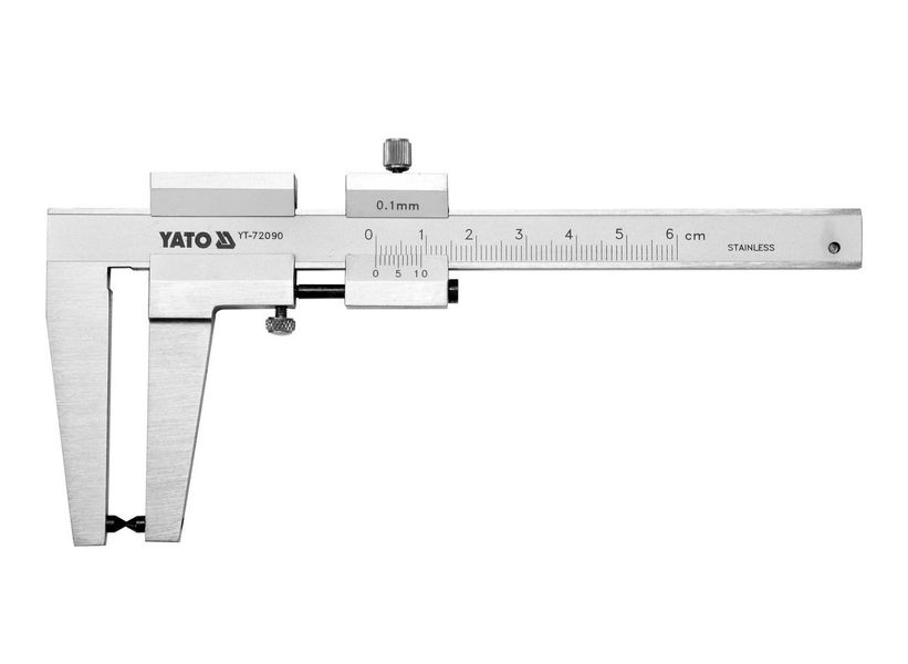 Штангенциркуль для тормозных дисков YATO YT-72090, 160 мм фото