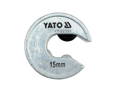 Труборіз роликовий YATO 48 мм, до алюмінієвих і мідних труб 15 мм фото