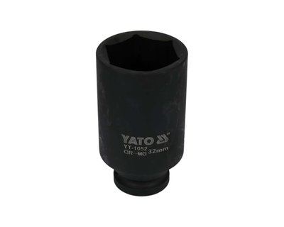 Ударная головка удлиненная М32 YATO YT-1052, 1/2", 78 мм, CrMo фото