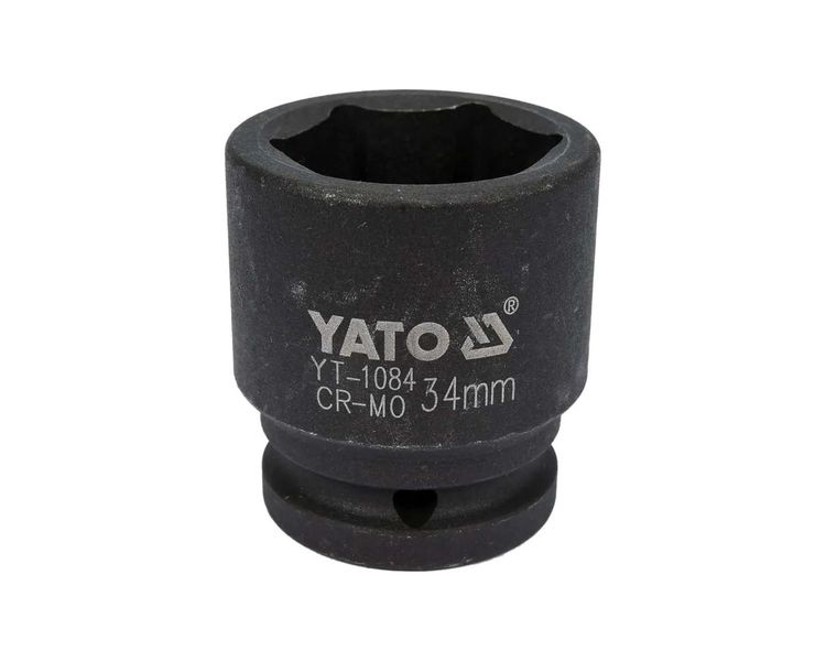 Головка ударная М34 шестигранная YATO YT-1084, 3/4", 56 мм фото