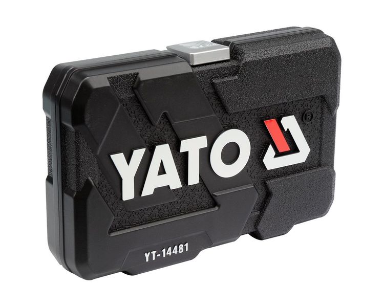 Набор инструментов YATO YT-14481, 1/4", М4-14 мм, 42 ед. фото